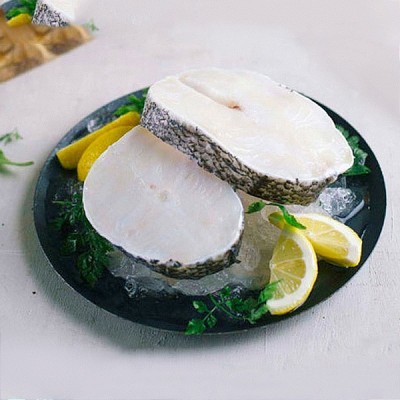 【澳新海鲜】Tasman Kitchen塔斯曼新西兰银鳕鱼排 900g （2-3片/450g/袋) x 2袋
